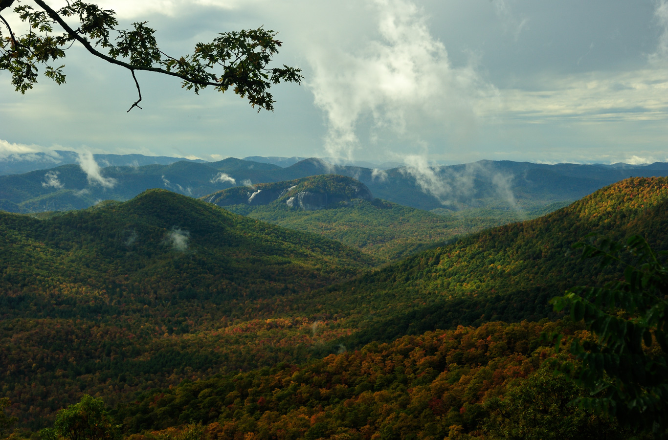 Blue Ridge Parkway [85 mm, 1/200 Sek. bei f / 10, ISO 400]